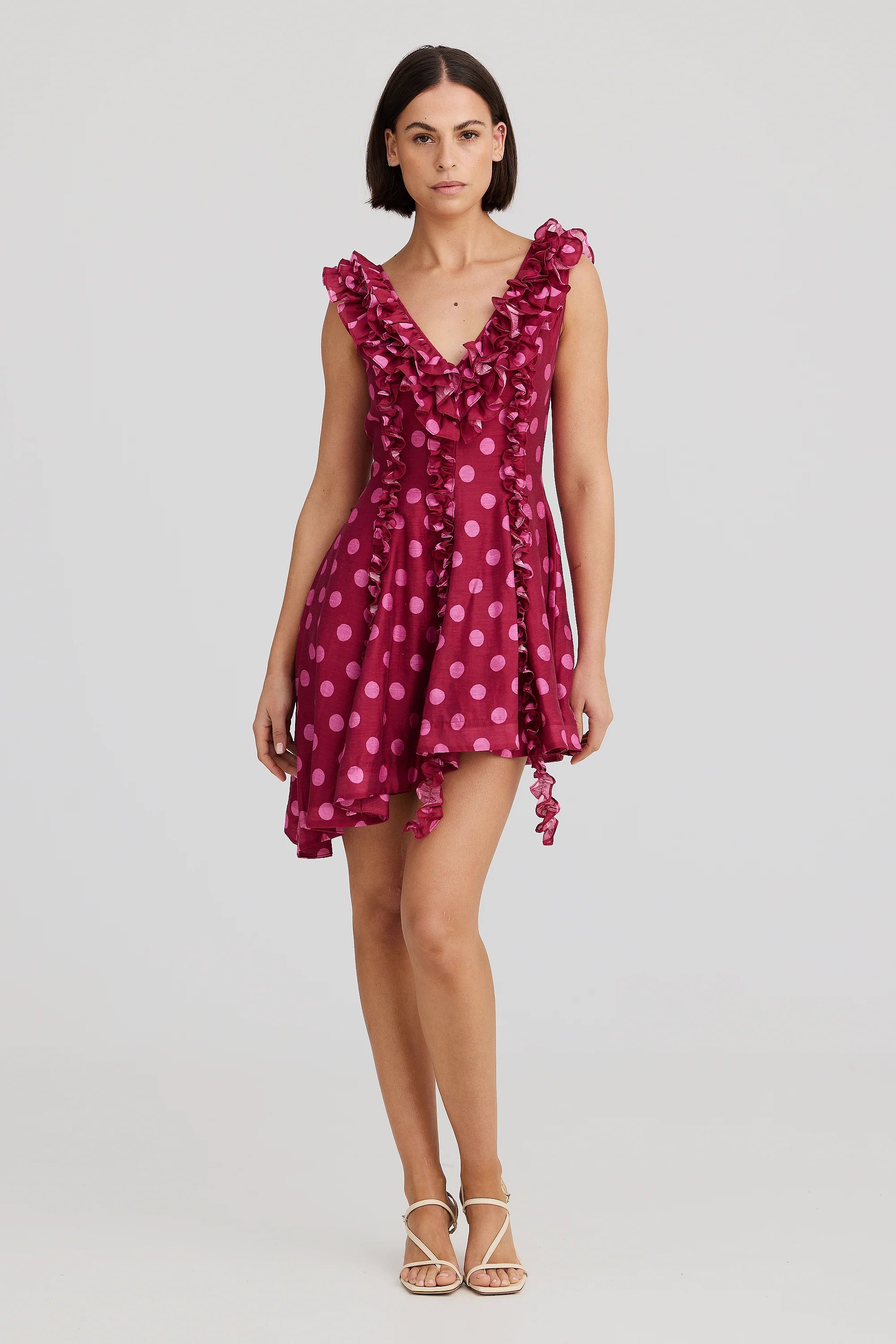 BIANCA DRESS REDCURRENT DOT - Image 3