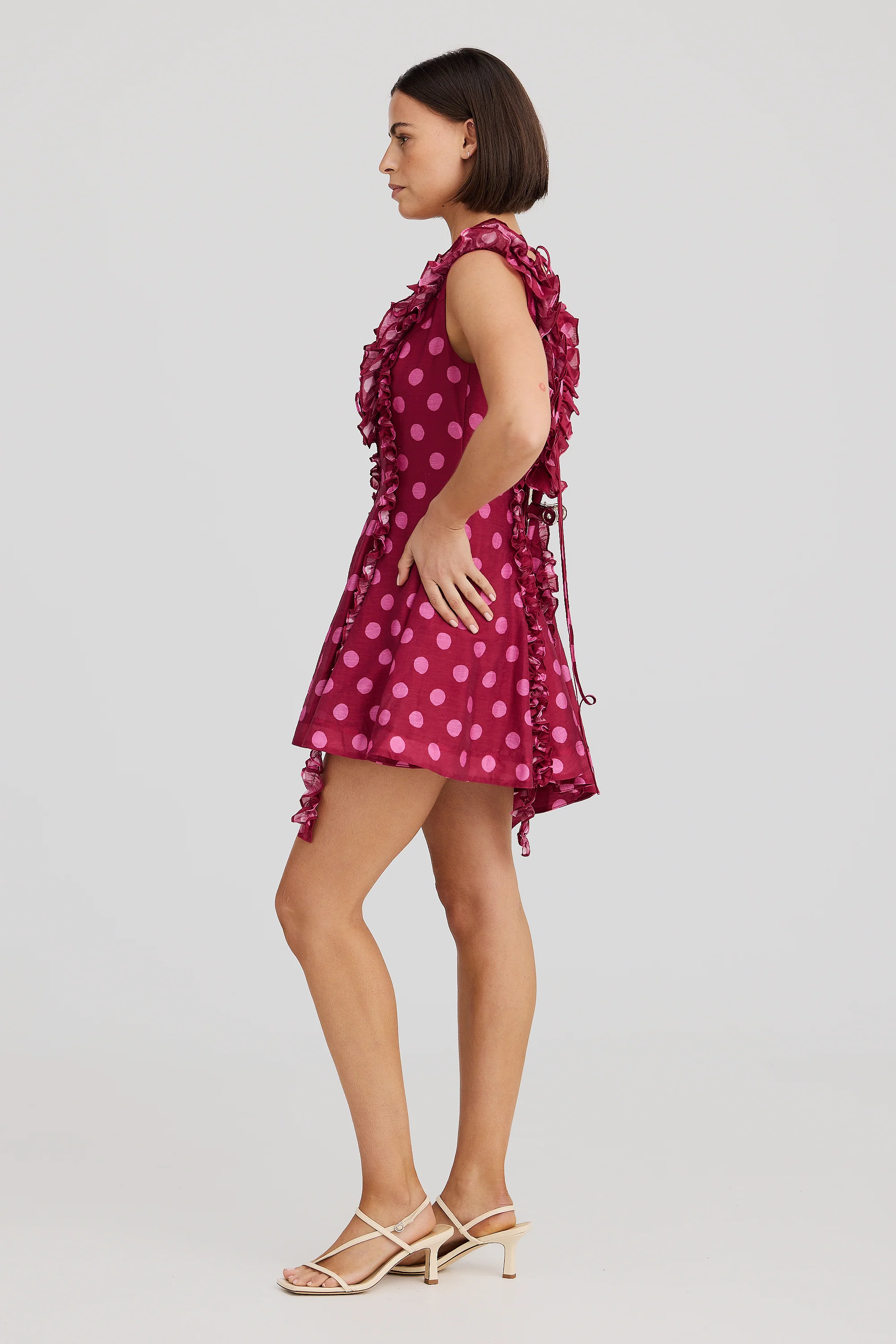 BIANCA DRESS REDCURRENT DOT - Image 4