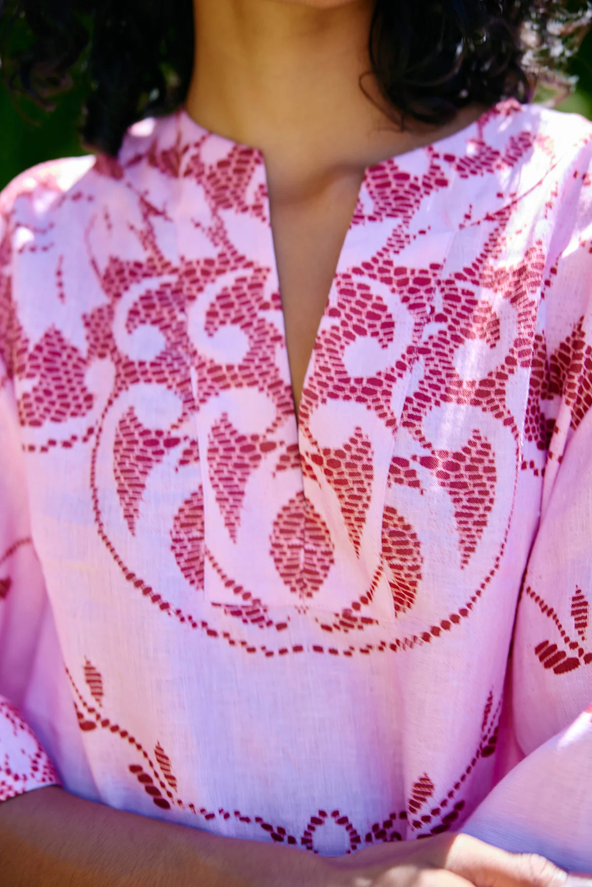 BRIDGET DRESS MAGENTA - Image 3