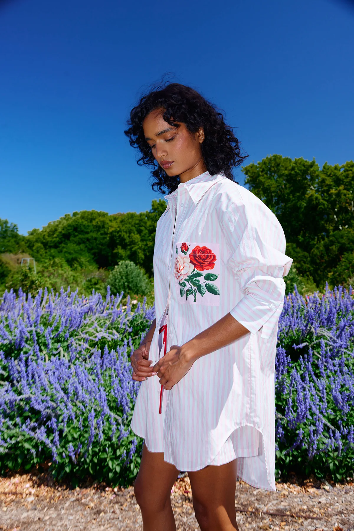 BUDDY SHIRT BABY ROSE STRIPE - Image 4