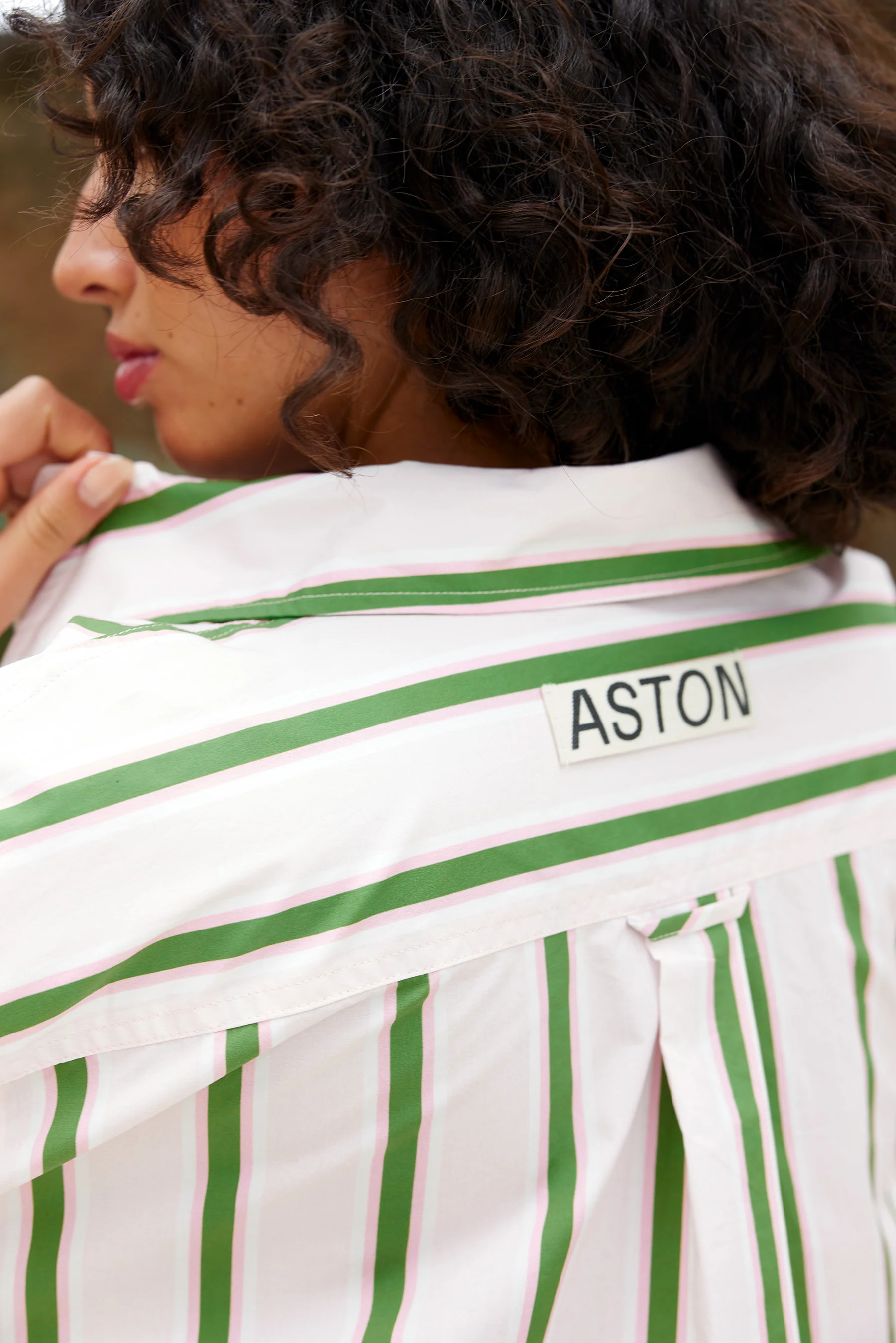 BUDDY SHIRT IN MULTI ANTIQUE STRIPE - Image 3