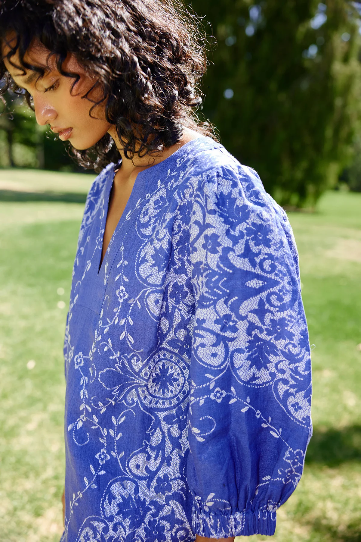 DORIS DRESS ROYAL ANTIQUE - Image 4