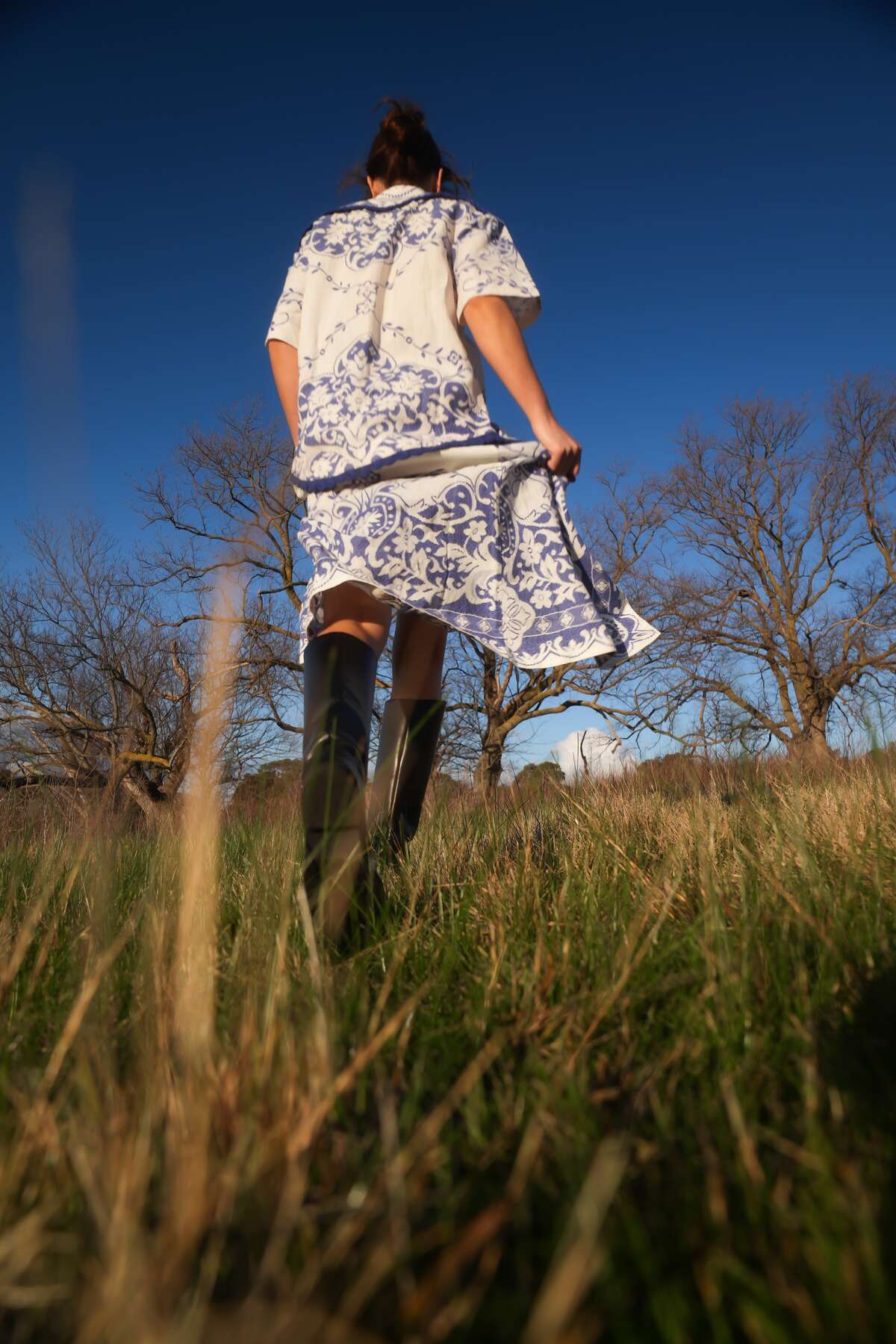 EDIE SHIRT ANTIQUE ROYAL - Image 4