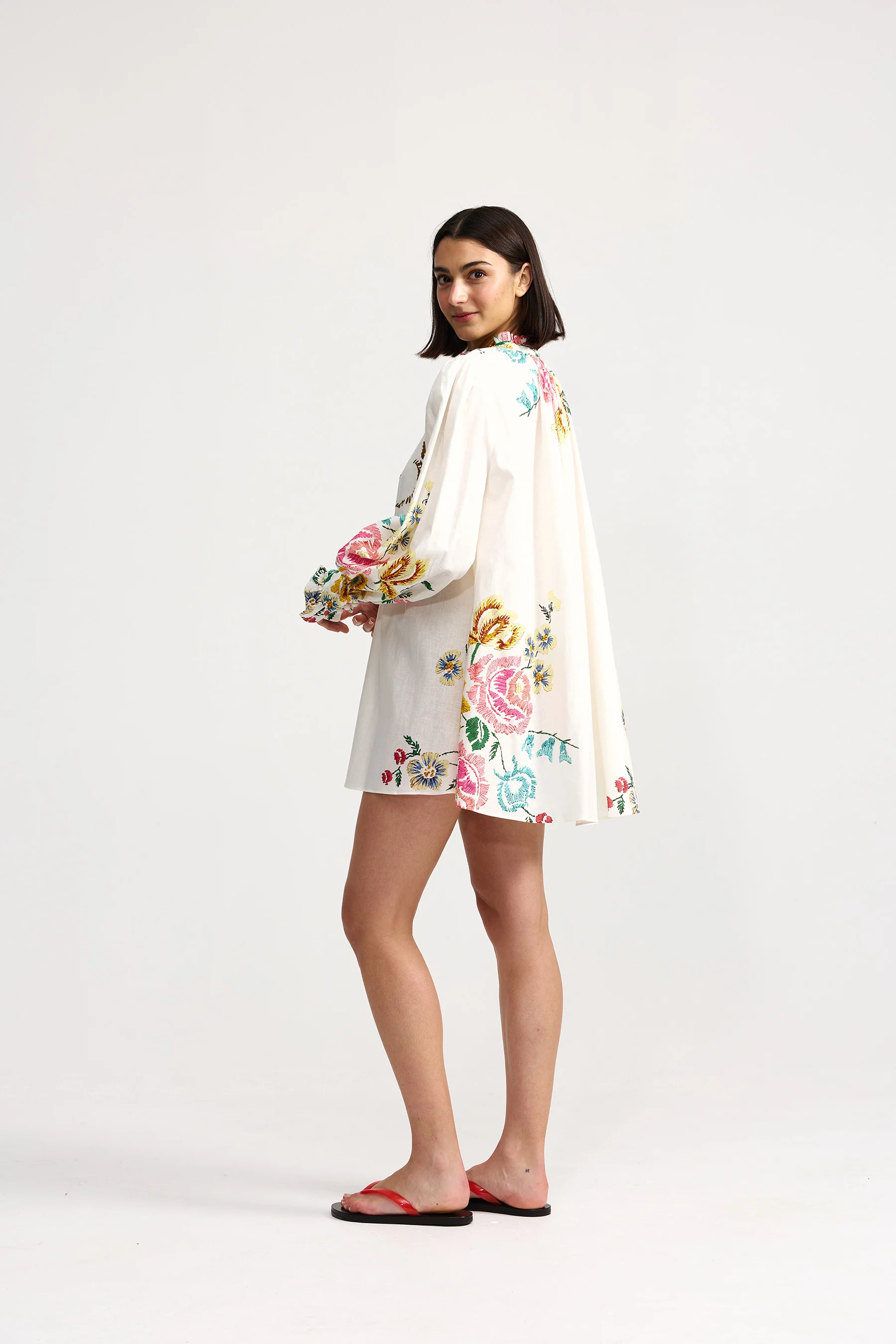 ELIE DRESS ANTIQUE BOUQUET - Image 3