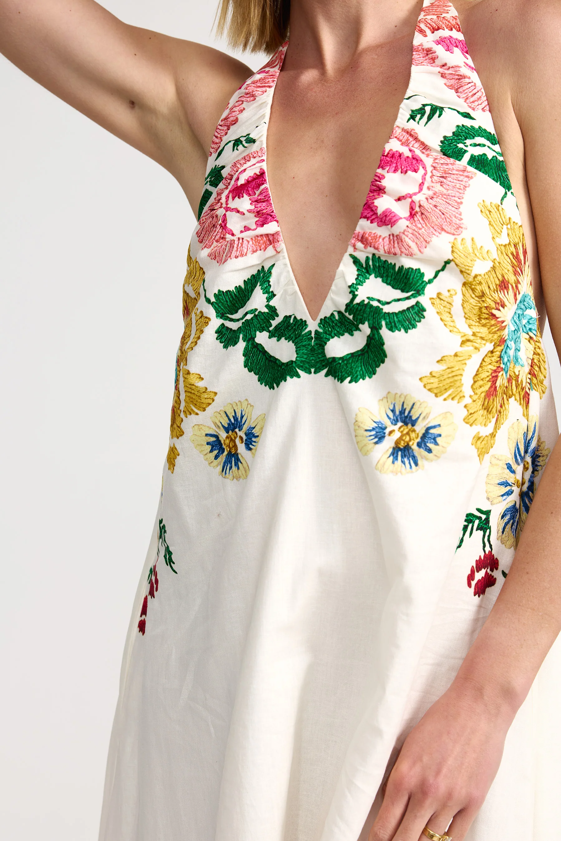 FAYE DRESS ANTIQUE BOUQUET - Image 3