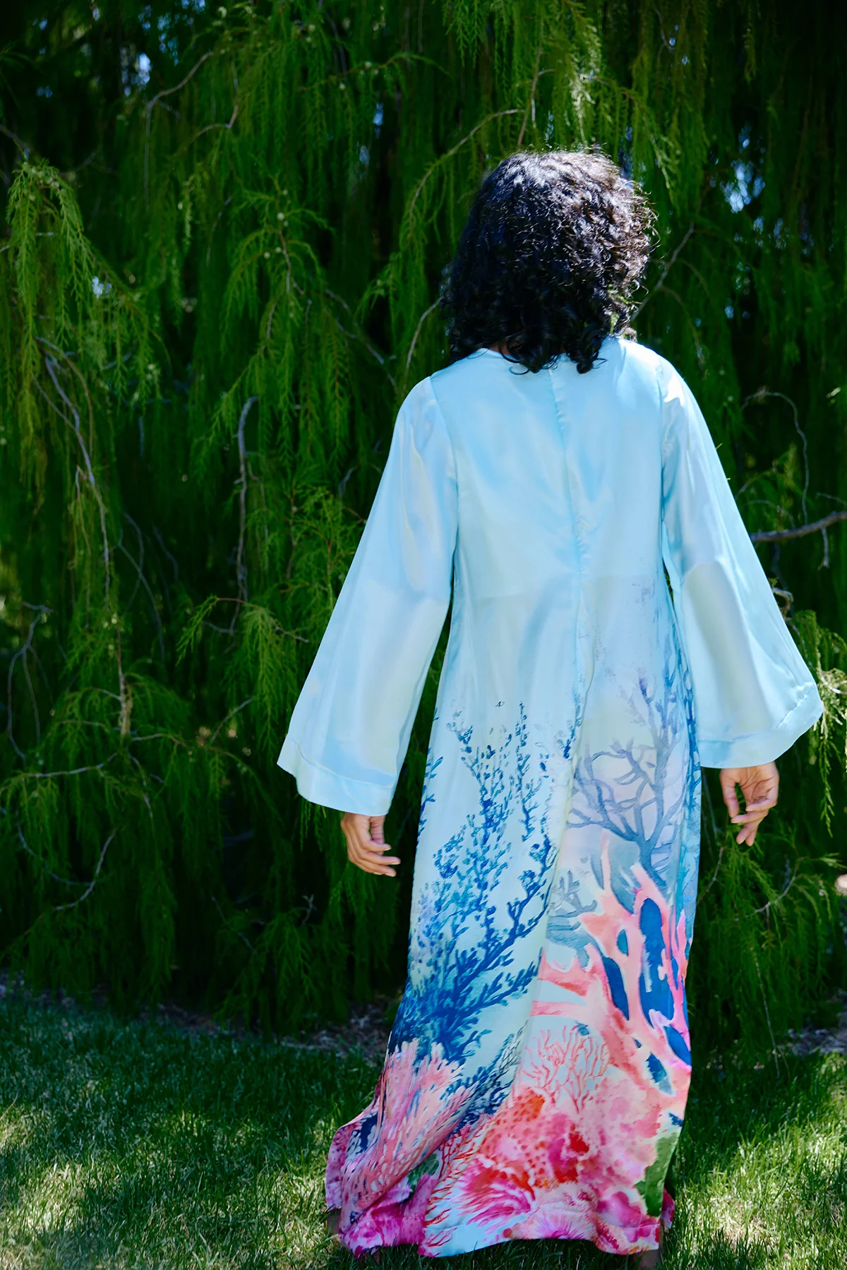 HEIDI DRESS ARCTIC CORAL - Image 4