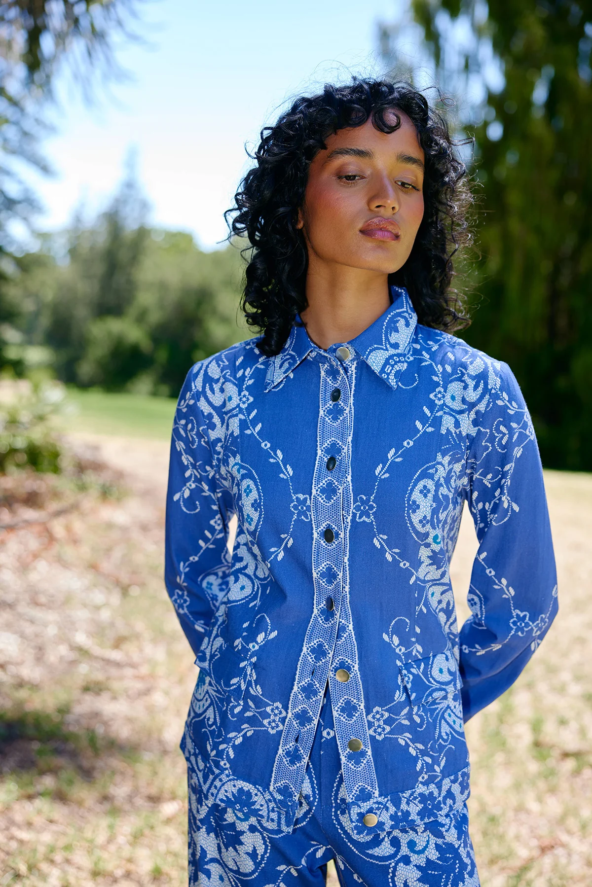 LELA JACKET ROYAL ANTIQUE - Image 3