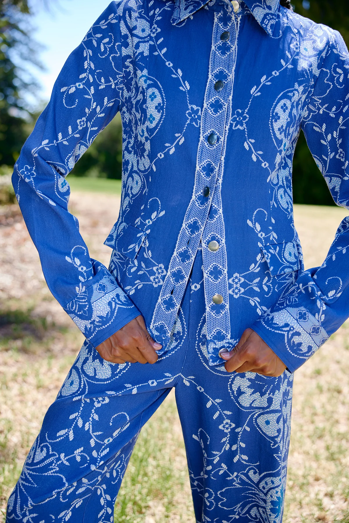 LELA JACKET ROYAL ANTIQUE - Image 4