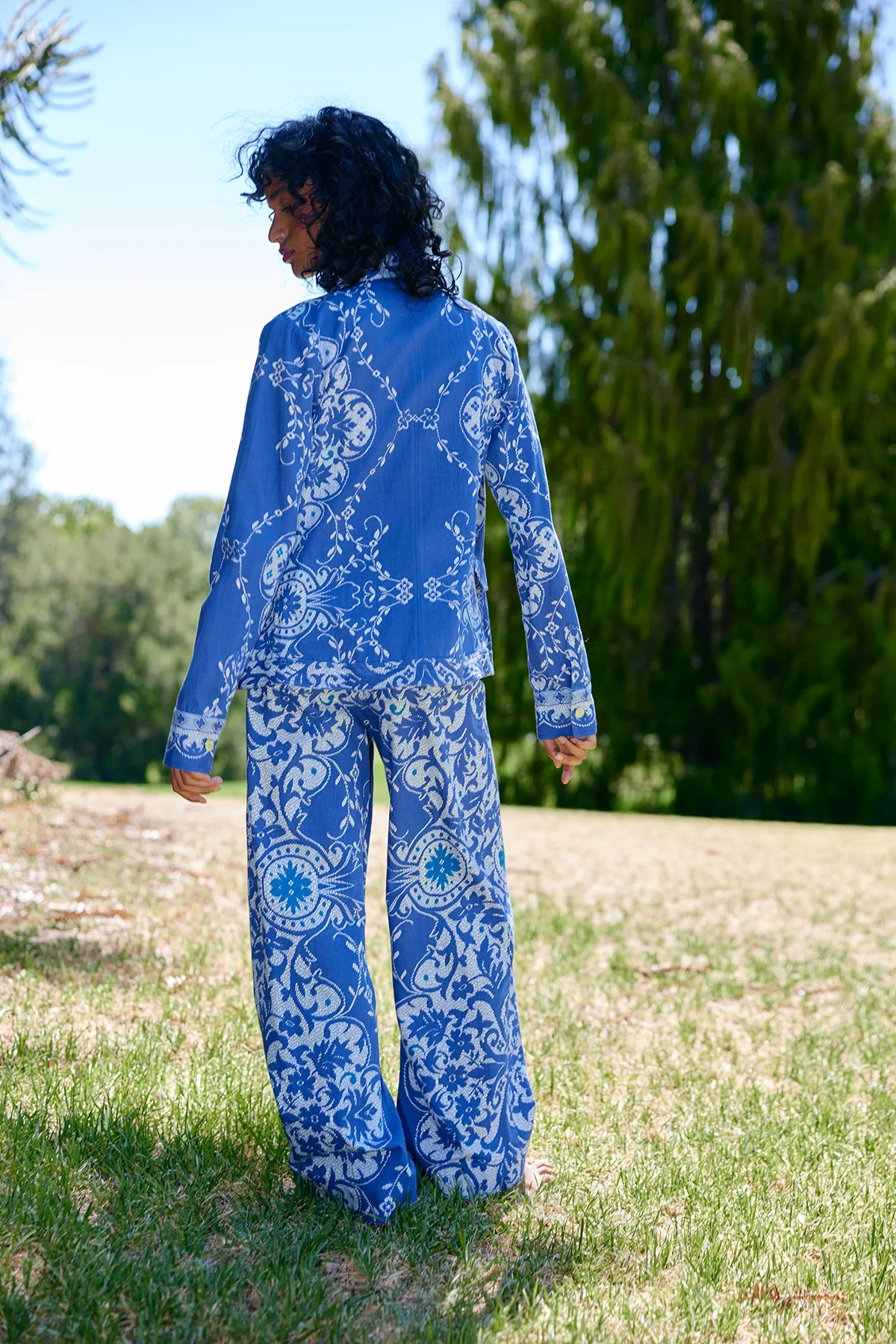 LELA PANT ROYAL ANTIQUE - Image 4