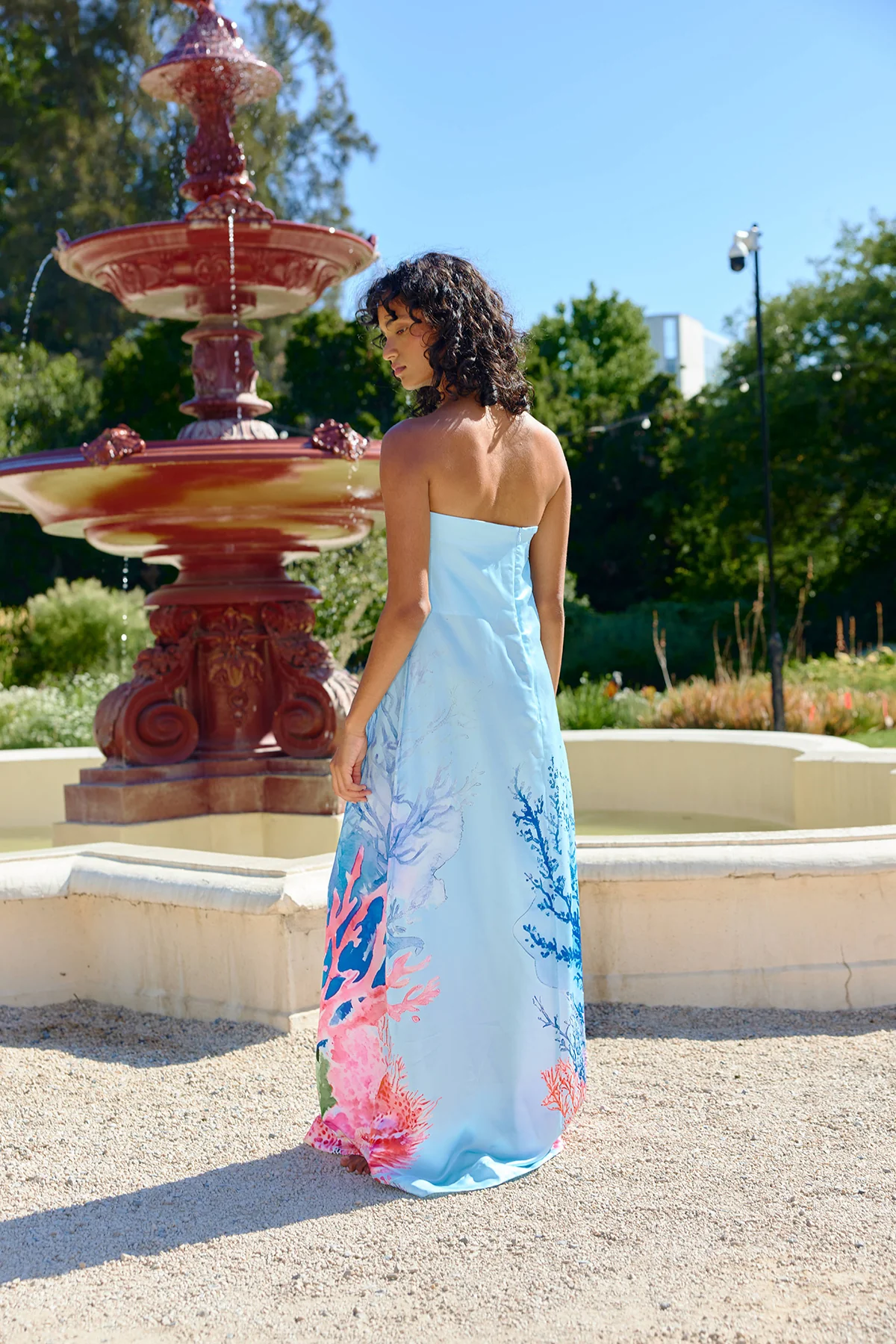 LUCIE DRESS ARCTIC CORAL - Image 4