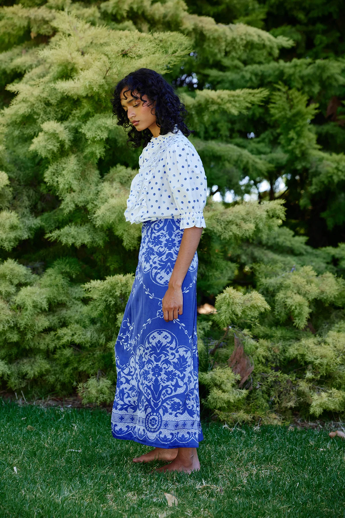 NOLA SKIRT ROYAL ANTIQUE - Image 3