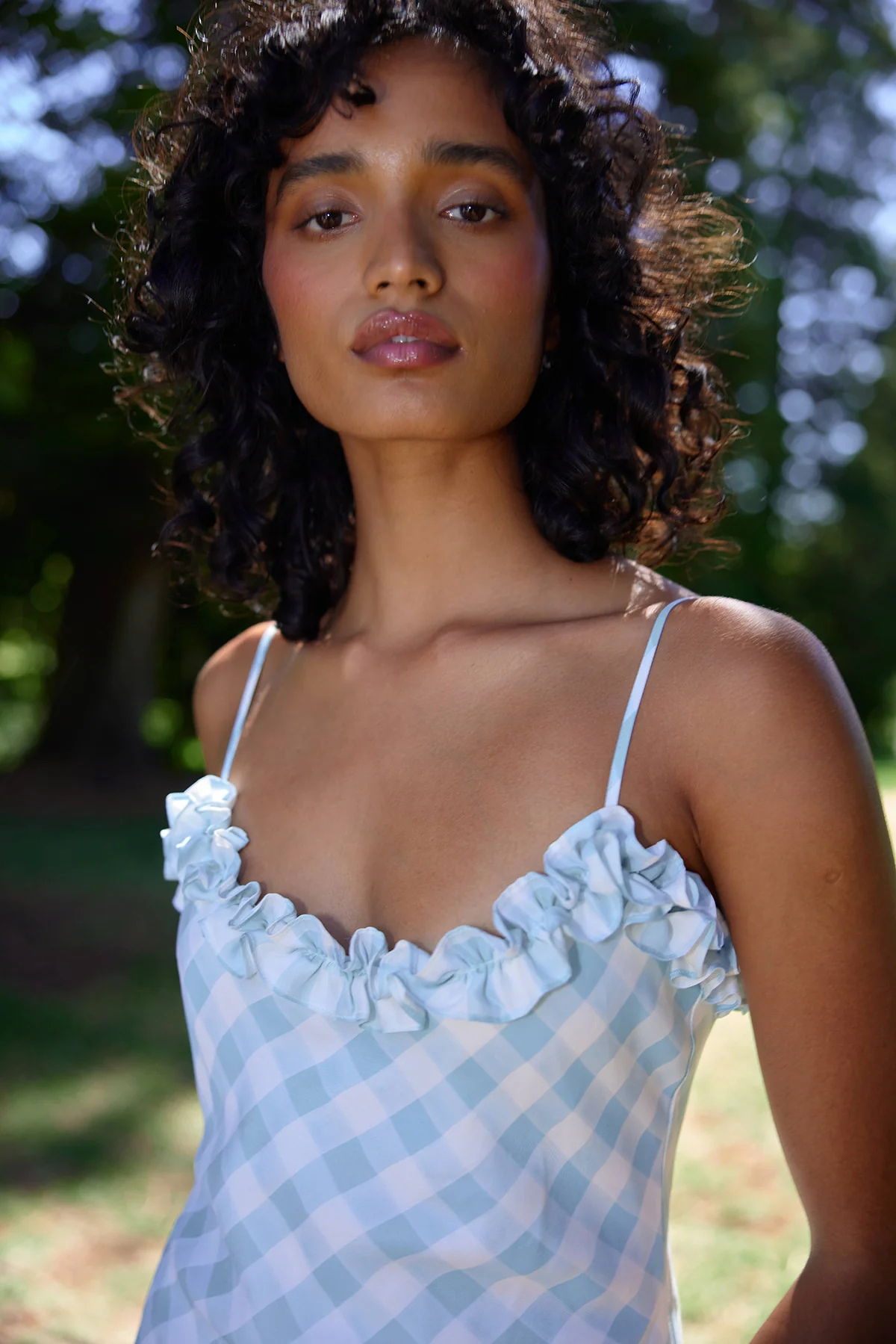 POSEY DRESS ARCTIC GINGHAM - Image 3