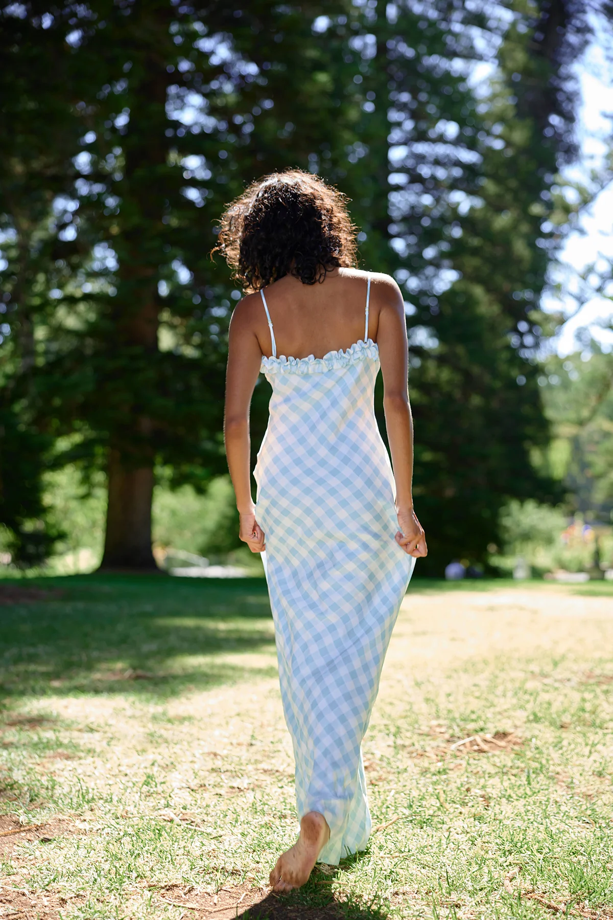 POSEY DRESS ARCTIC GINGHAM - Image 4