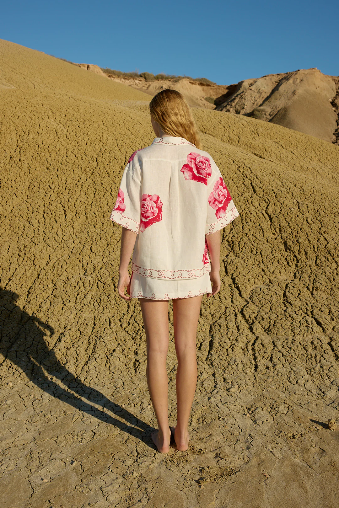 NERI SHIRT IN ANTIQUE ROSE - Image 3