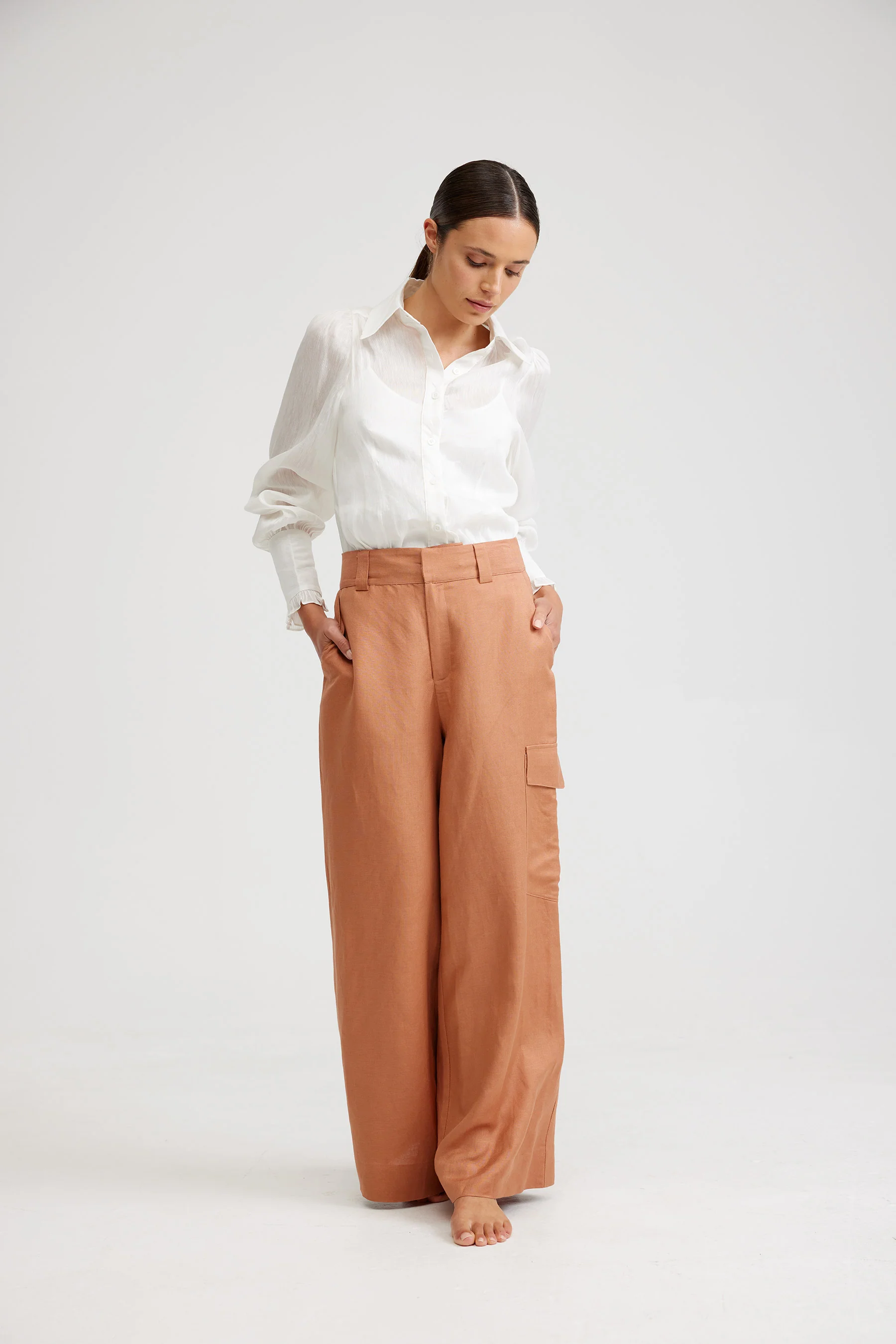 SIENNA BLOUSE IN MILK - Image 4