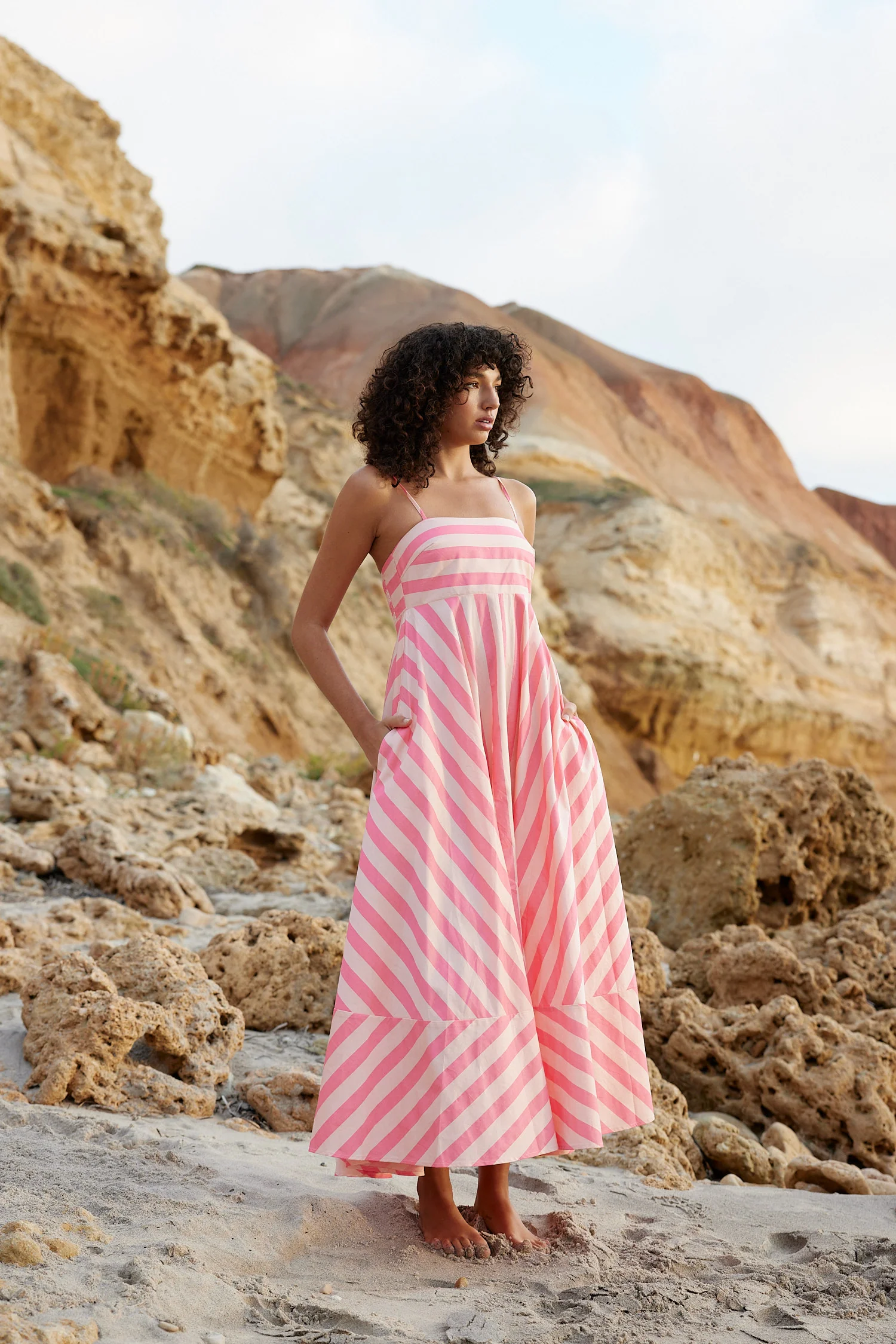 RUE DRESS IN CANDY STRIPE - Image 4