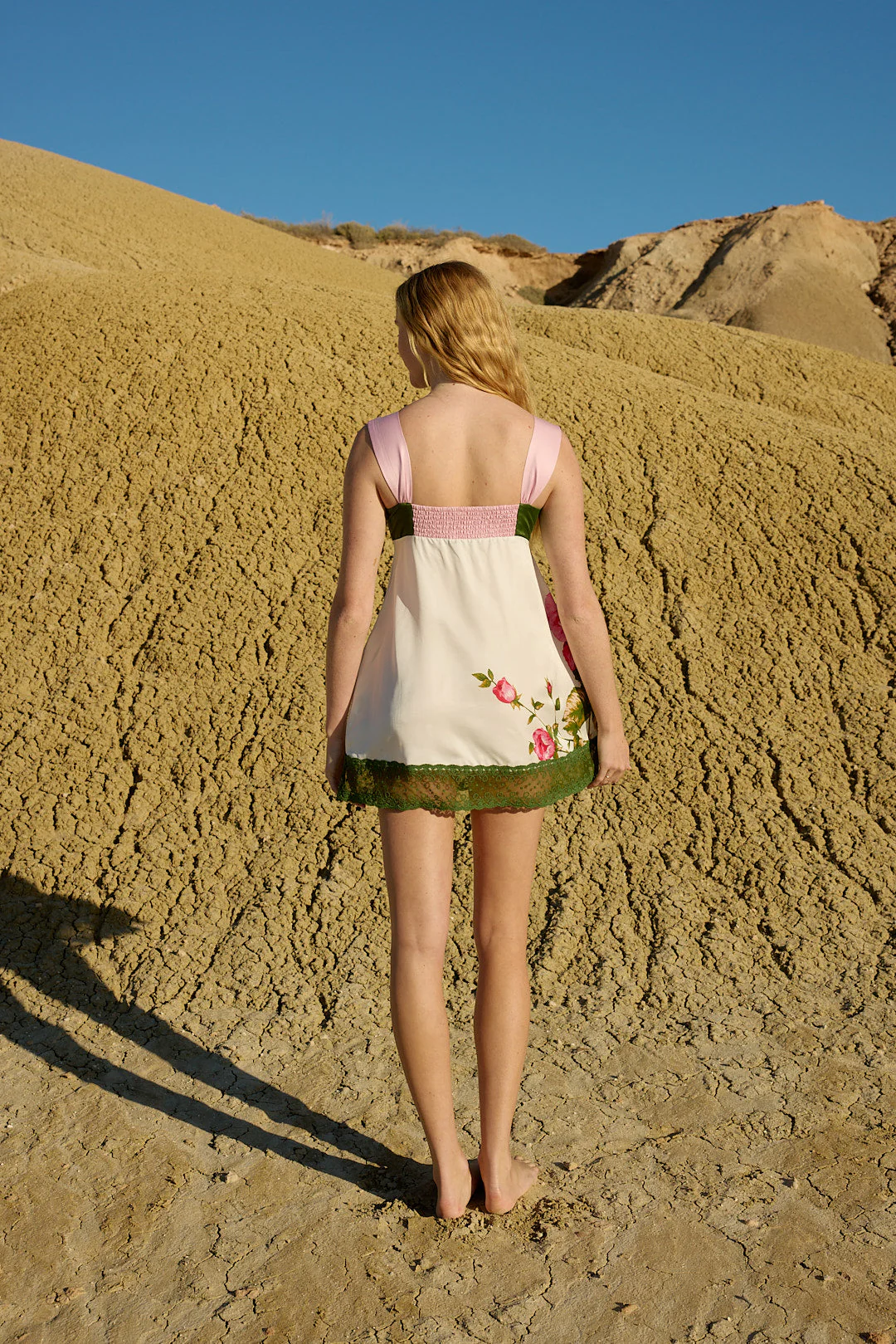 VIOLET DRESS IN ANTIQUE ROSE - Image 6