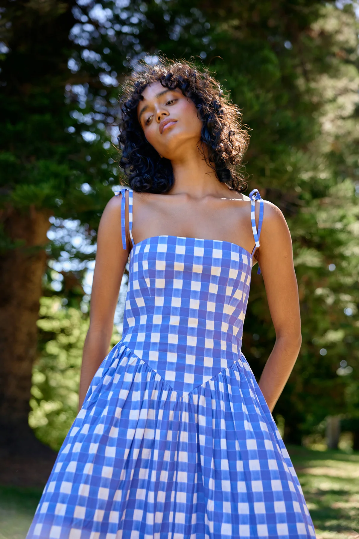 POLLY DRESS ROYAL ANTIQUE - Image 3