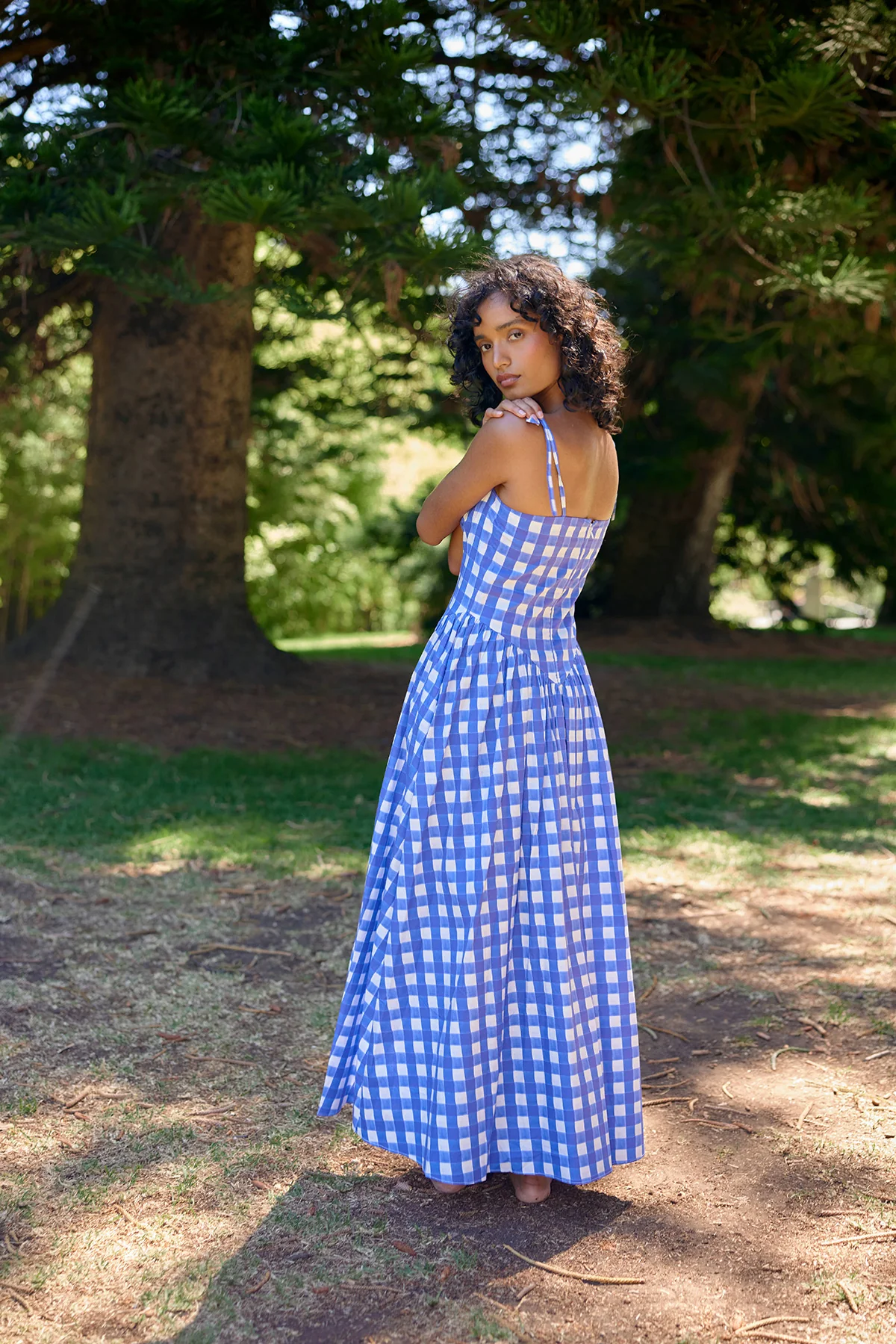 POLLY DRESS ROYAL ANTIQUE - Image 4