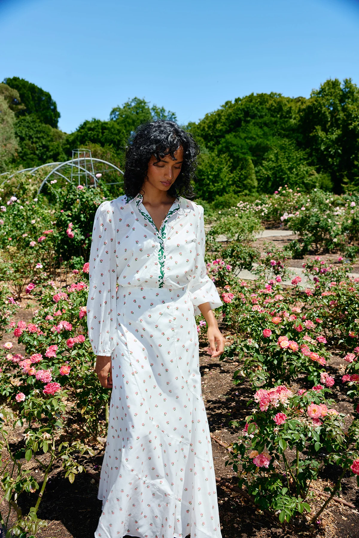 VIVIAN BLOUSE ANTIQUE ROSE - Image 3